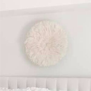 White Juju Hat Wall Decor